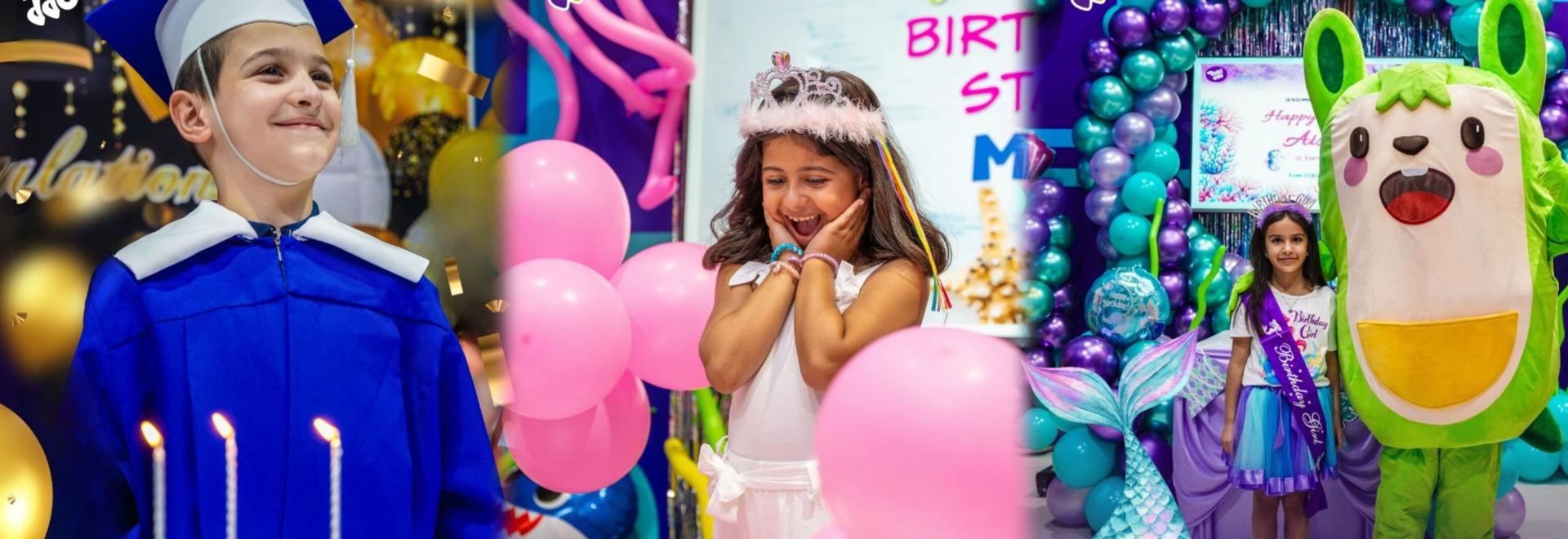 Celebrate Big: Book Your BLUE GALAXY Birthday Party Today